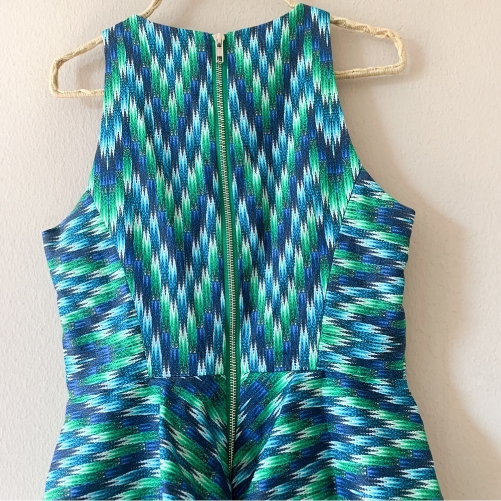 Milly of New York Thea Peplum Waist Sheath Dress - Picture 7 of 9